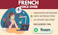 record a professional female french voice over in 24 hours