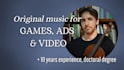 compose music for soundtracks,  games, films and ads