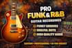 record soulful funky rnb guitar