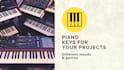 record custom piano or keyboard parts for your song