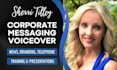 record an american female voiceover for elearning narration