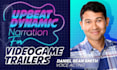 record young excited american narrations