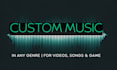 create and produce original custom music in ambient and chillstep styles