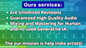 mix and master your songs for folk, pop and funk genres