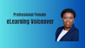 record a professional american female elearning voice over