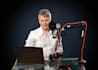 record your IVR in german with music