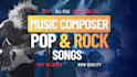 compose and produce a professional pop and rock song