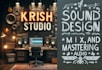 professionally sound design and audio mixing for animations