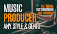 be your professional ghost producer with fast delivery