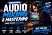 do professional audio mixing and mastering