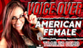 record american female professional commercial voice over