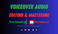 edit and enhance ai or human voiceover for youtube and tiktok