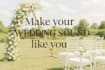 record a beautiful acoustic song for your wedding