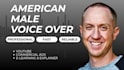 record a professional american male voice over