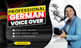 record your imagefilm in a german voiceover