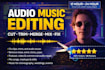 mix, combine songs, edit, cut, mashup for dances, weddings