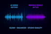 recreate your suno or udio ai song into pro studio quality