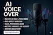 do professional ai voice over any text