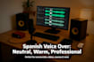 powerful spanish voice over with perfect clarity