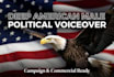 record a deep mature professional american male voiceover for commercials