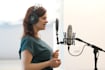 record a youthful female voice over for your short project