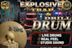 record explosive trap and drill drum tracks for your beat