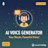 create realistic ai voice overs with natural human