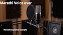 record professional marathi and hindi voice over for audiobooks and corporate