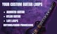 record your custom lofi guitar loops rnb guitar loops chill hop session guitar