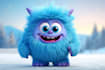 do a blue alien voice that cute