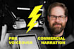 record a human corporate narration voice over