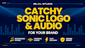 create a catchy sonic logo and audio for your brand