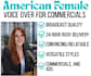 record your warm soothing american voiceover