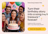 create personalized birthday songs