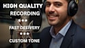 record a professional german voice over