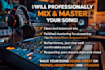 mix and master your music for streaming platforms