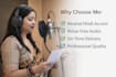 provide professional voice over for videos narration