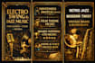 electro swing or jazz music for games and media