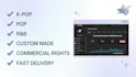 produce a custom kpop, pop, or rnb beat for your project
