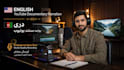 record professional youtube narration in dari english pashto