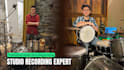 record professional drums tracks for your song