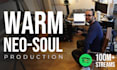 create warm analogue neosoul beats in 24 hours