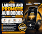 help launch and promote audiobook on audible amazon