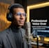 record a professional voice over for podcasts, TV, and elearning