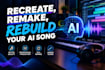 remake or recreate ai song into hq instrumental beat