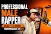 male rapper, rap hook, drill rap, feature rap, rap feature, intro rap