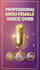 record heart touching female urdu voice over