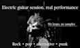 record acoustic or electric guitar for your song