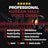 provide a professional korean or english voiceover