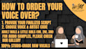 provide authentic islamic cartoon character voice over